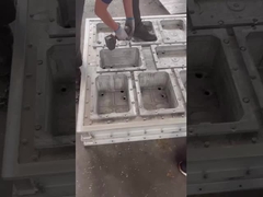 फोम उत्पादों के लिए ईपीएस मोल्ड डिजाइन और निर्माण आवेषण वेंटिलेशन कूलिंग और रिलीज़ एजेंट