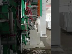 ईपीएस फोम कारखाने में काम कर रहे ईपीएस अंगूर बॉक्स मोल्ड