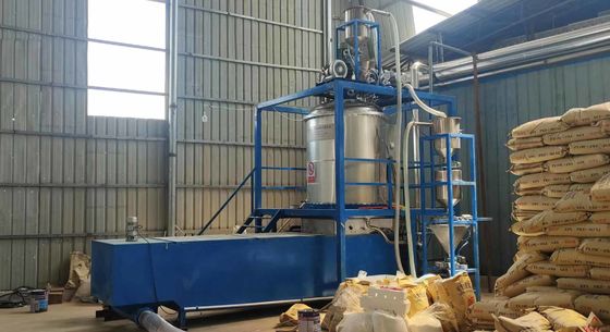 ब्लू पीएलसी नियंत्रित घनत्व ईपीएस फोम बैच पूर्व विस्तारक कम्प्यूटरीकृत