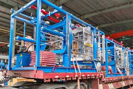 पॉलीस्टीरिन ईपीएस फोम शीट एक्सट्रूडिंग मोल्डिंग मशीन