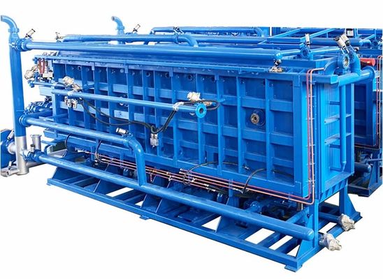 1850 मिमी अधिकतम उत्पाद ऊंचाई Eps ब्लॉक मोल्डिंग मशीन फोम घनत्व 8-60 Kg/m3