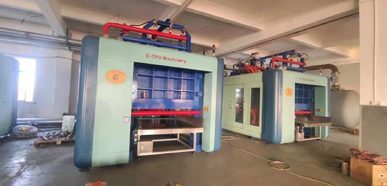 स्वचालित 380V ईटीपीयू फोम मशीन मोल्डिंग जूता तल