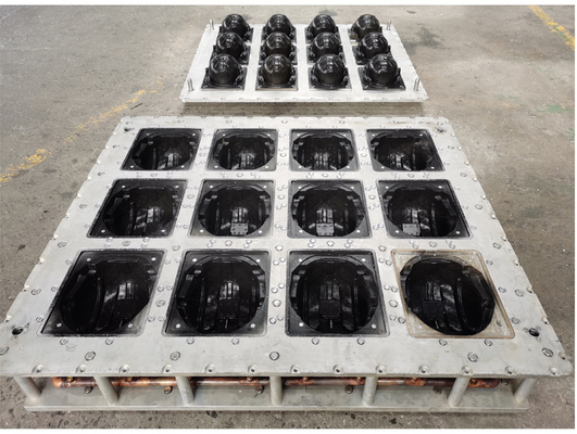 अनुकूलन बॉक्स बनाने के लिए ईपीएस मोल्ड एल्यूमीनियम मिश्र धातु