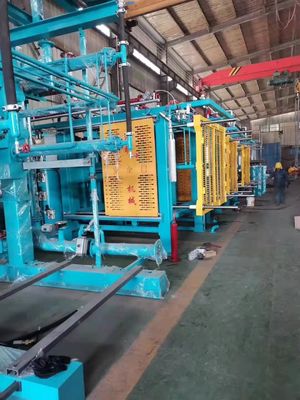मछली और फल फोम बॉक्स पैकेजिंग के लिए बेहतर स्वचालित ईपीएस आकार मोल्डिंग मशीन