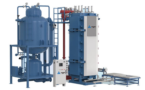 अनुकूलन योग्य शीतलन ठोसकरण ईपीएस ब्लॉक स्वचालित मोल्डिंग मशीन