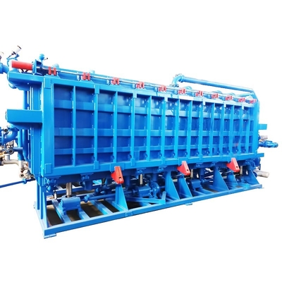सुव्यवस्थित ईपीएस फोम ब्लॉक मोल्डिंग लाइन सटीक फोम ब्लॉक उत्पादन 6m/4m