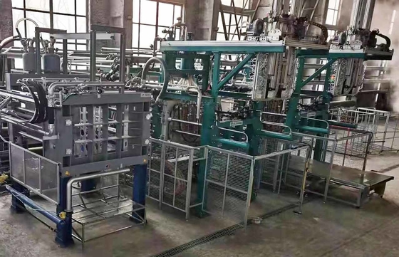 कॉम्पैक्ट पॉलीस्टिरीन फोम मोल्डिंग सिस्टम मोल्ड खोलने और बाहर निकालने के लिए