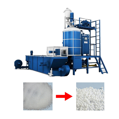 उच्च दक्षता Eps पूर्व विस्तारक मशीन उत्पादन लौ retardant Polystyrene बीन्स