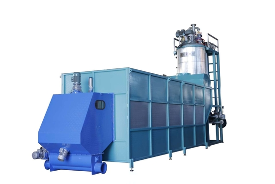 40/50 इनलेट और 2500-8000kg आउटपुट के साथ पेशेवर ईपीएस फोम मशीन