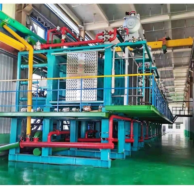 फलों के बक्से के लिए इष्टतम शीतलन के लिए ईपीएस आकार मोल्डिंग मशीन में मजबूत उम्र बढ़ने सिलो
