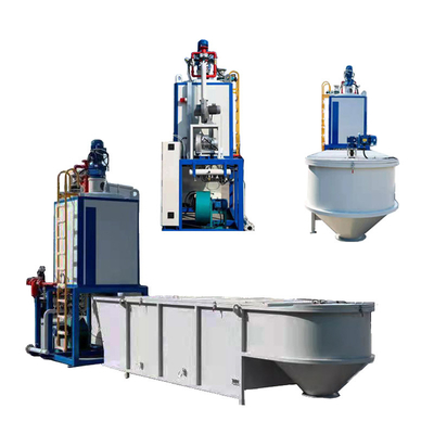 Fluidized बिस्तर के साथ Ploystyrene EPS पूर्व विस्तारक मशीन बैच