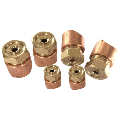कॉपर पीतल मशीन स्पेयर पार्ट्स स्टीम वॉटर पाइप परमाणु नोजल