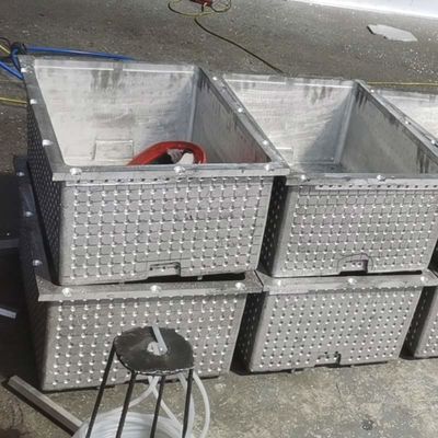 कच्चे माल एल्यूमीनियम ईपीएस मोल्ड फोम बॉक्स मोल्ड